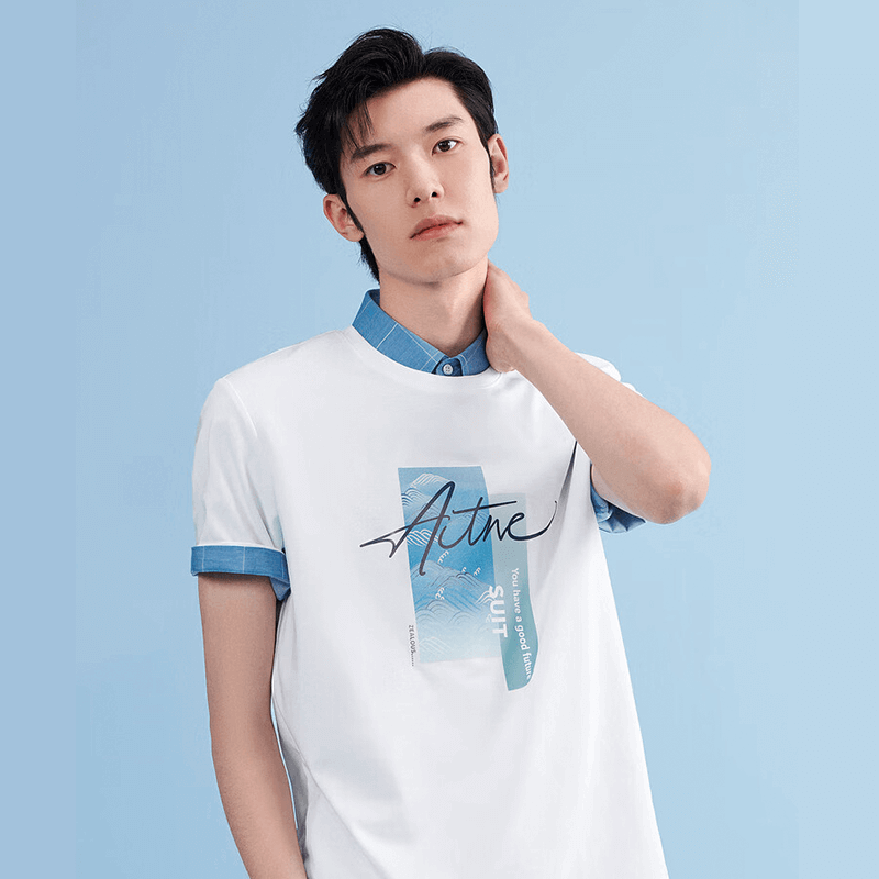 HLA Hailan Home short-sleeved T-shirt men