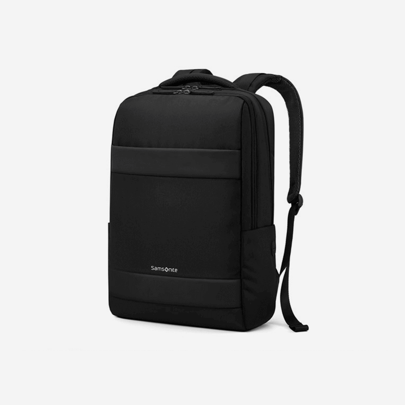 Samsonite Backpack Computer Bag Men&amp;amp;amp;#039;s 15.6-inch Business Backpack Travel Bag Apple Laptop Schoolbag TX5 Black